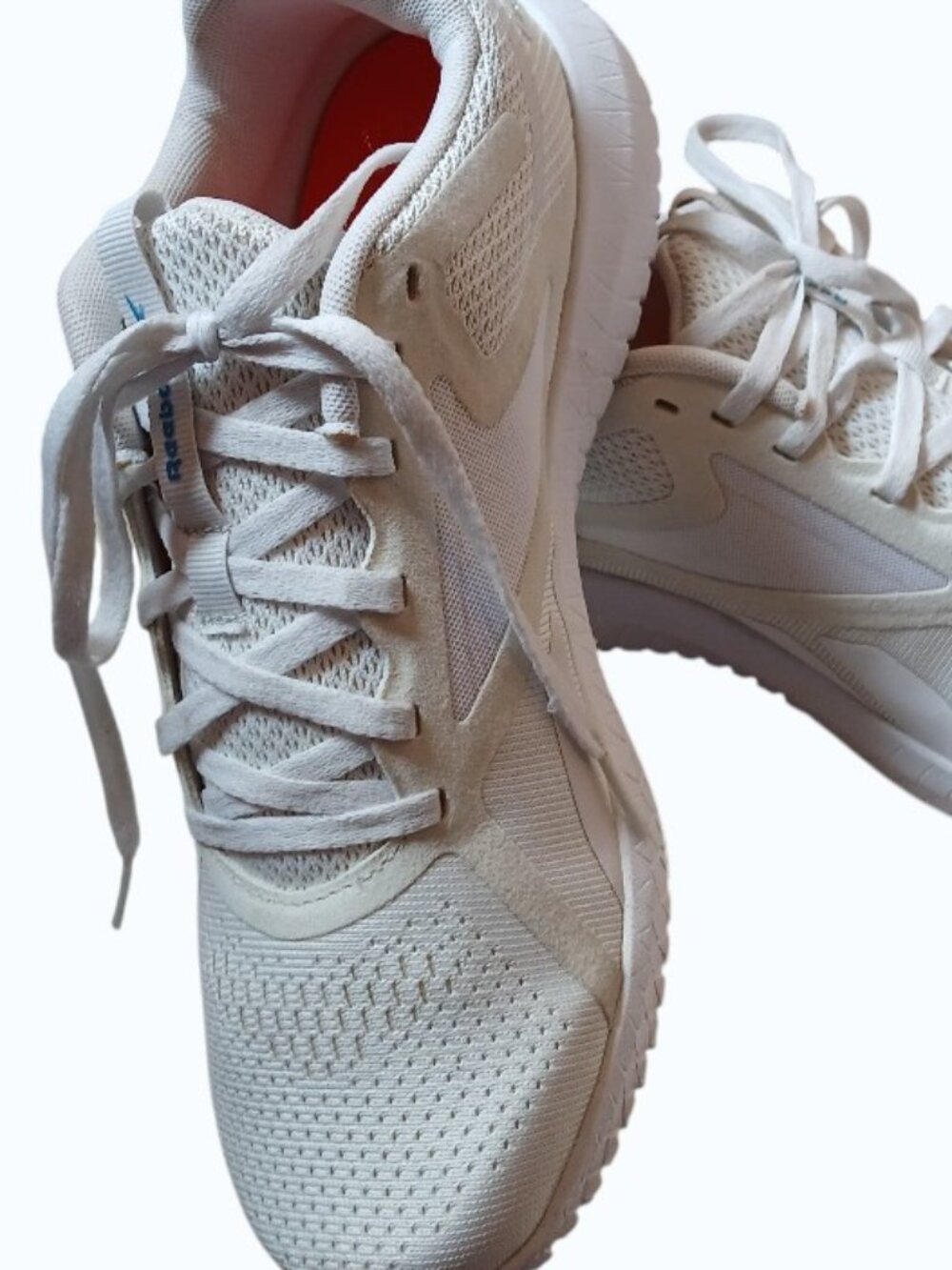 REEBOK Flexagon Memory Tech White Athletic Sneaker - Like New
